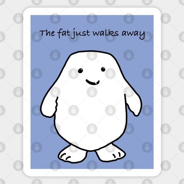 Doctor Who Adipose Magnet by Bookishandgeeky